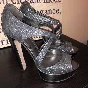 Miu Miu Glitter Pumps Size 40.5